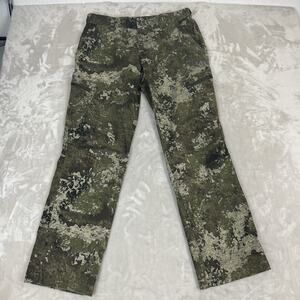 SHE Outdoor Pants Womens Large Green Camo Cargo Hunting Tactical Gorpcore